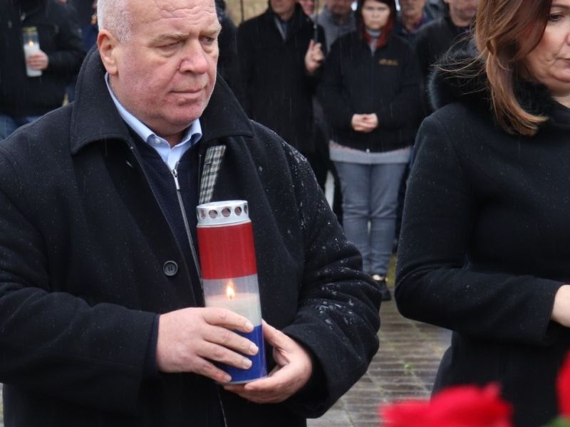 Gradonačelnik Lipika Vinko Kasana i požeško-slavonska županica Antonija Jozić / Compas.hr