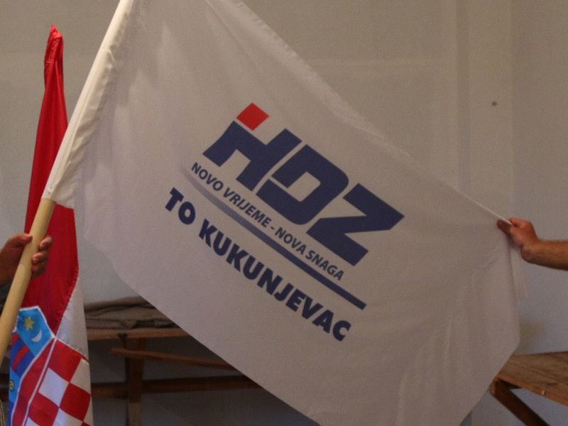 Dalibor Bina, TO HDZ Kukunjevac