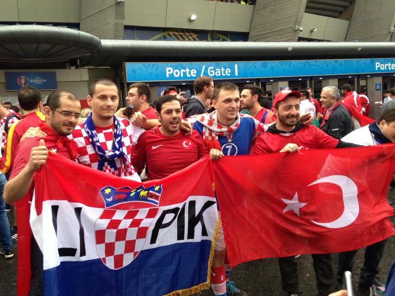 prijateljski susreti s navijačima suparničke reprezentacije