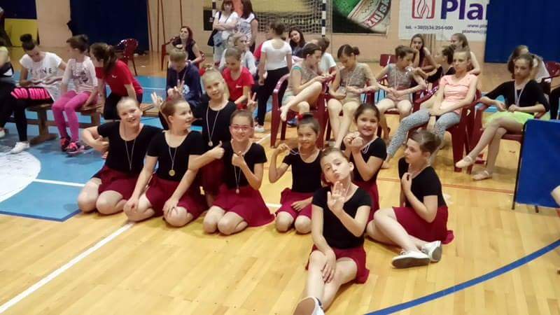 starija srednja grupa, srebro za koreografiju Boje i zlato za Tango