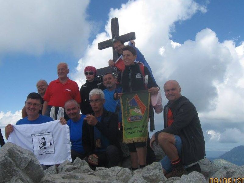 na Krivanu (2495 m) u Visokim Tatrama