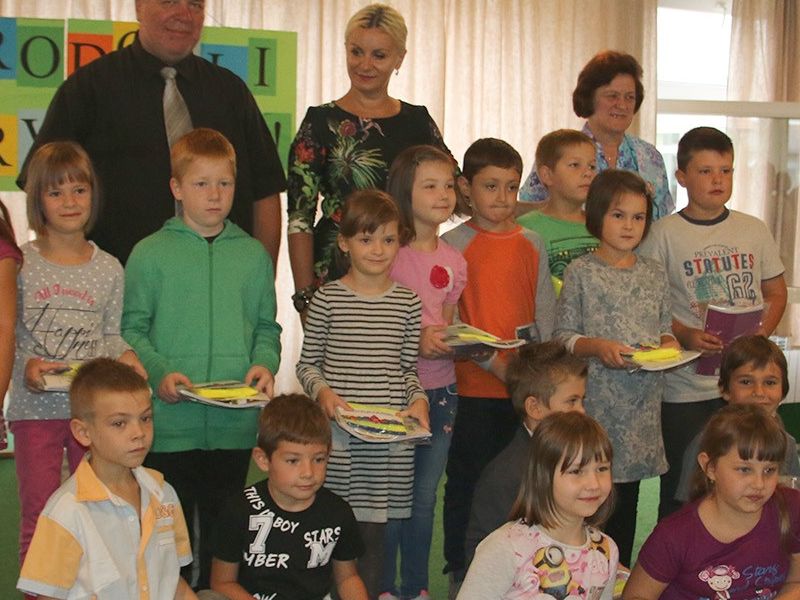 1b razred u Osnovnoj školi Lipik, razrednica Dubravka Kovačić