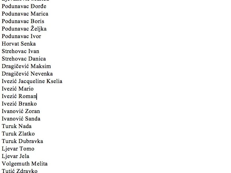 Potpisani..