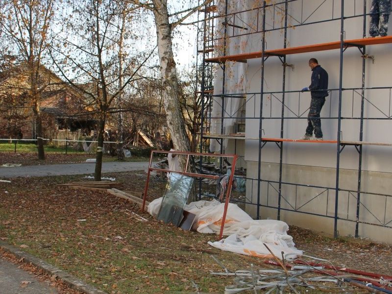 direktor Marinko Perić prilikom posjete gradilištu 17. studenog