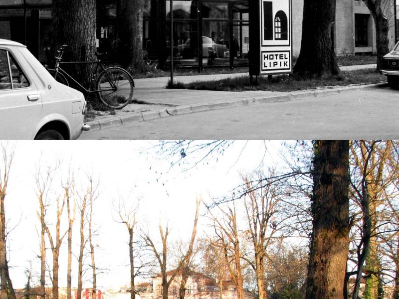 Usporedba Lipik 1984. i danas