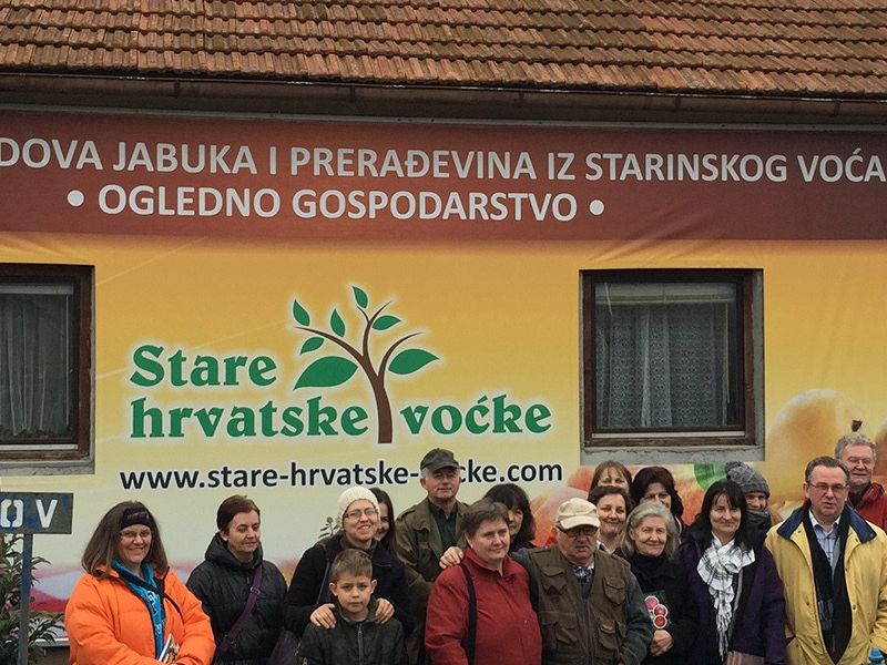 Ispred imanja OPG Horvatić