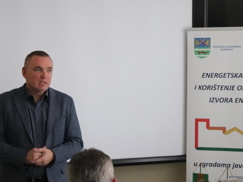 Zamjenik župana Požeško-slavonske županije Vedran Neferović