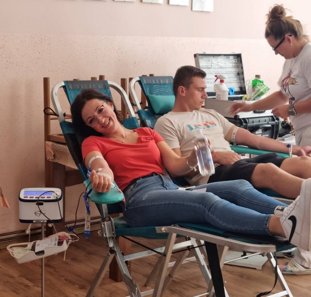 Kao što je bilo i najavljeno Gradsko društvo Hrvatskog Crvenog križa Pakrac u suradnji s Hrvatskim zavodom za transfuzijsku medicinu iz Zagreba u prostoru Vatrogasnog doma u Lipiku provelo je 29. kolovoza treću ovogodišnju akciju dobrovoljnog darivanja krvi. Foto: GD HCK Pakrac