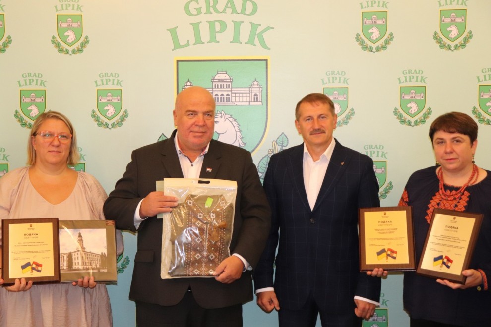 Delegacija ukrajinskog grada Drohobycha na čelu s gradonačelnikom Kuchmom u posjetu Lipiku / Compas.hr