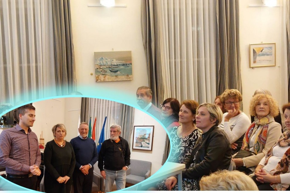 Svečano otvorena likovna izložba zajednice Talijana iz Lovrana /Compas.hr