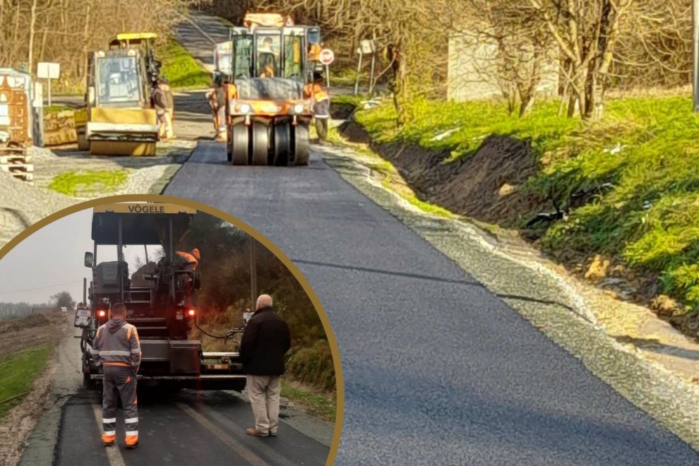 Asfaltirana cesta u naselju Strižičevac / Compas.hr