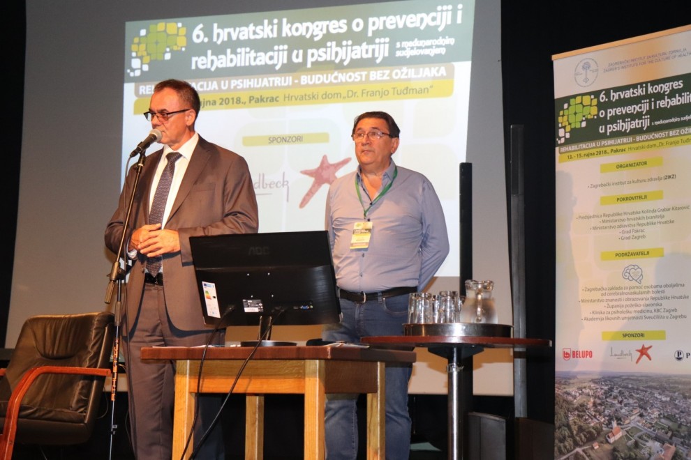 Alojz Tomašević, župan požeško-slavonski i prof. dr. sc. Veljko Đorđević